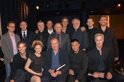 Michael Riedel, Paxton Whitehead, James Prendergast, Victor Slezak, Andrew Weems, Mar Photo