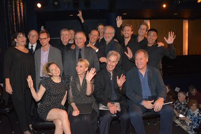 Christien Pedi, Michael Riedel, Paxton Whitehead, James Prendergast, Rory O'Malley, A Photo