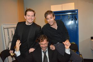 Rory O'Malley, James Ludwig and David Staller @ BroadwayWorld Rory O'Malley, James Ludwig and David Staller Photo