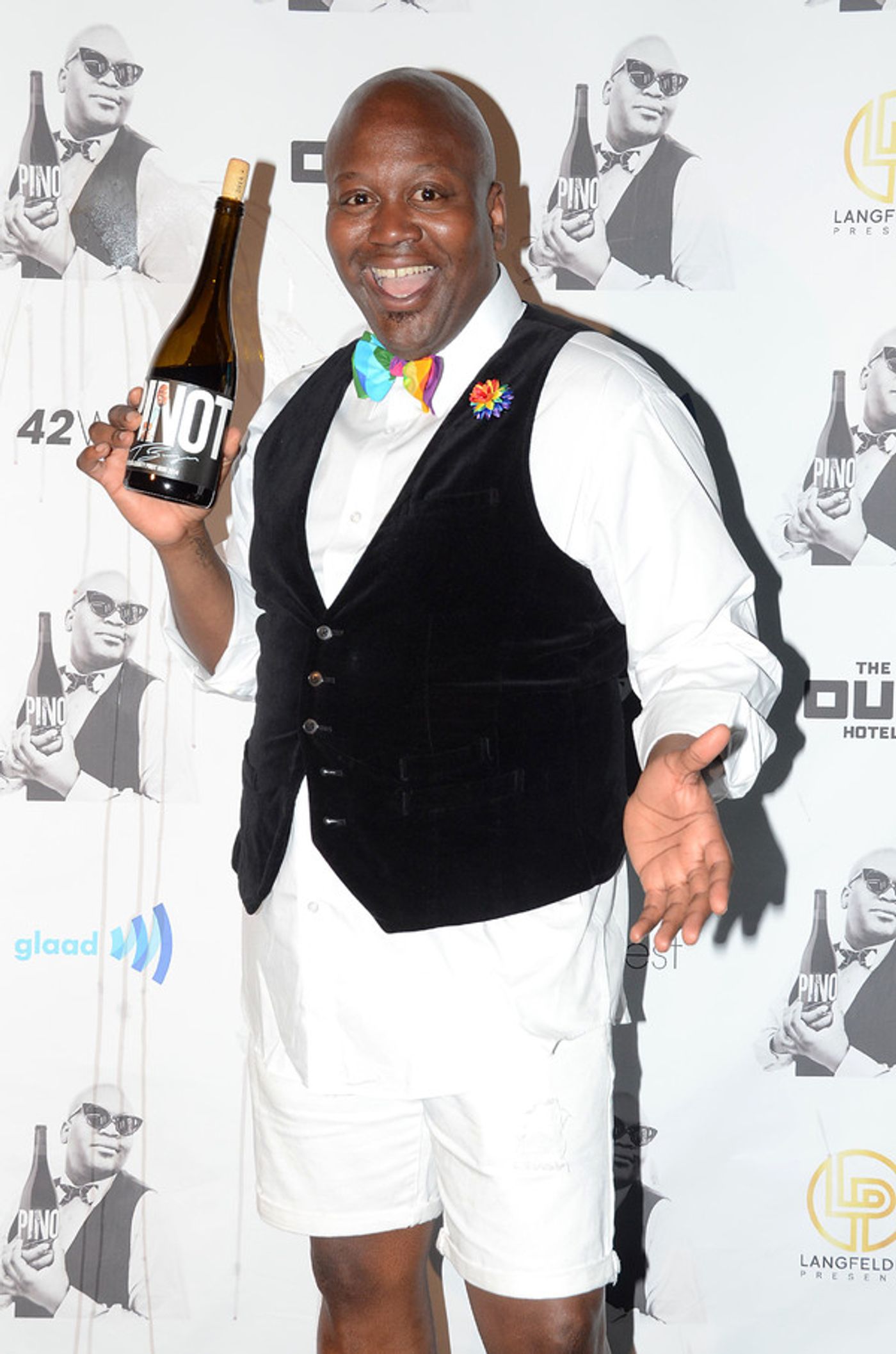 Photo Flash: Tituss Burgess Celebrates Wine Launch at The OUT Hotel for Pride  Image