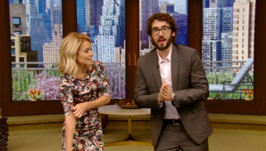 DVR Alert: GREAT COMET's Josh Groban Co-Hosts LIVE WITH KELLY Today Image