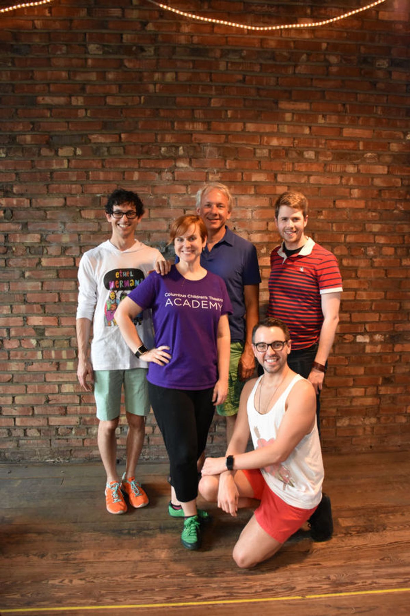 Photo Flash: First Look at Rehearsals of BOOK OF MERMAN, Opening 7/14 Photo Flash: First Look at Rehearsals of BOOK OF MERMAN, Opening 7/14 Image