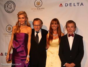 Shawn King, Larry King, Nancy Malnik, Alvin Malnik @ BroadwayWorld Shawn King, Larry King, Nancy Malnik, Alvin Malnik Photo