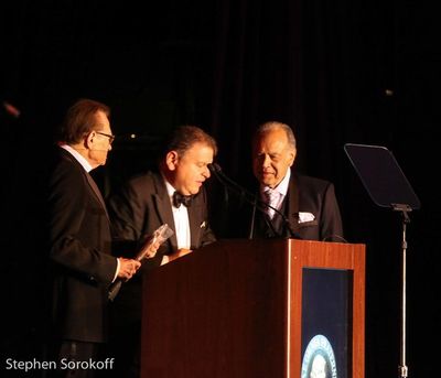 Larry King, Bruce Charet, Stephen Seintraub Photo