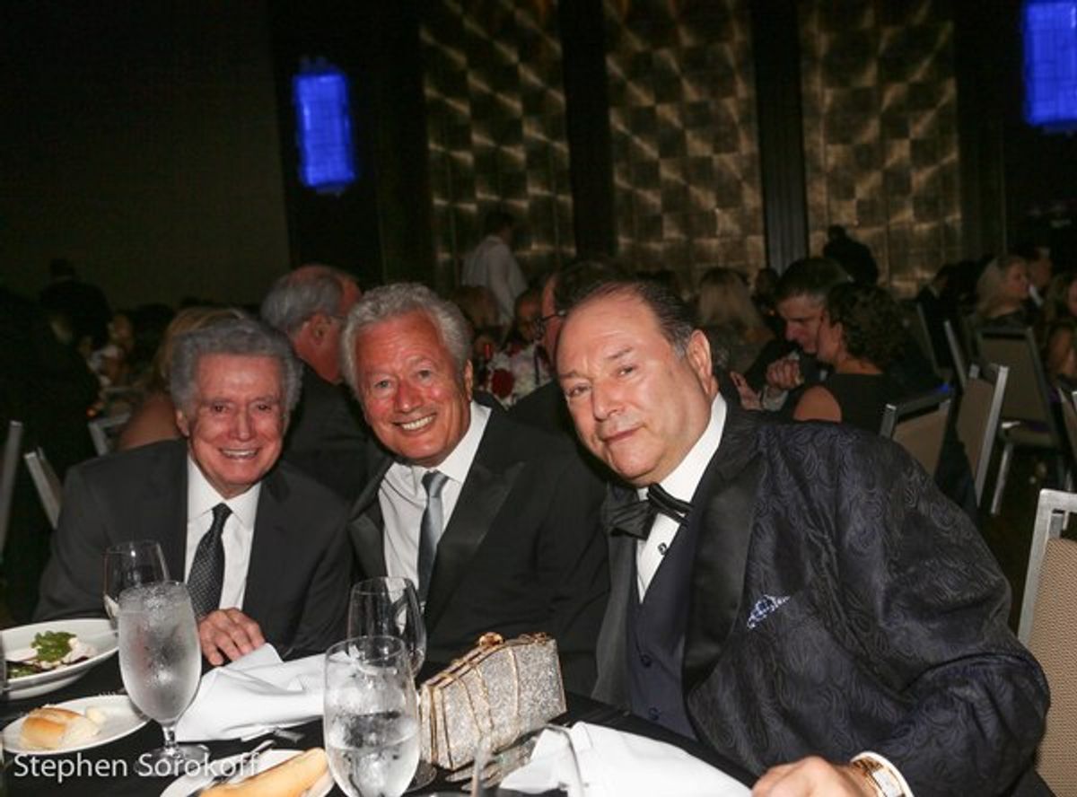 Regis Philbin, Stephen Sorokoff, Larry Silver at 