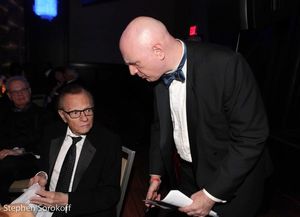 Larry King & Will Friedwald @ BroadwayWorld Larry King & Will Friedwald Photo