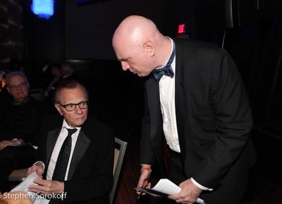 Larry King & Will Friedwald Photo