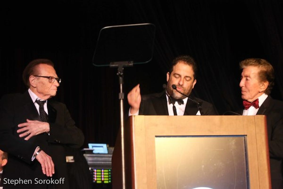 Larry King, Jonah Hill, alvin Malnik at 