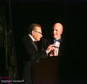 Larry King & Will Friedwald @ BroadwayWorld Larry King & Will Friedwald Photo