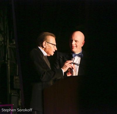 Larry King & Will Friedwald Photo