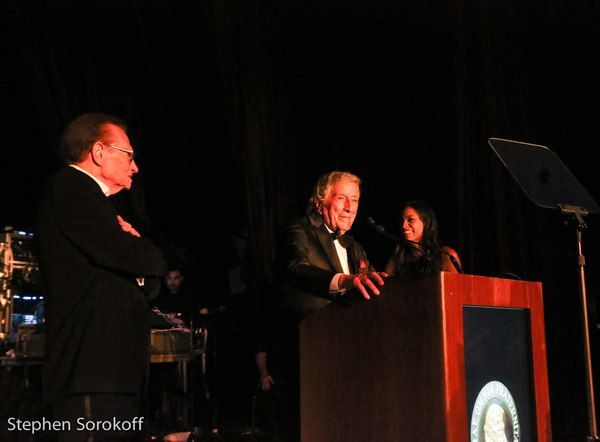 Larry King & Tony Bennett Photo