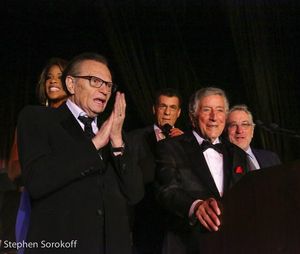 Larry King, Dean Friars, Tony Bennett, Robert De Niro @ BroadwayWorld Larry King, Dean Friars, Tony Bennett, Robert De Niro Photo