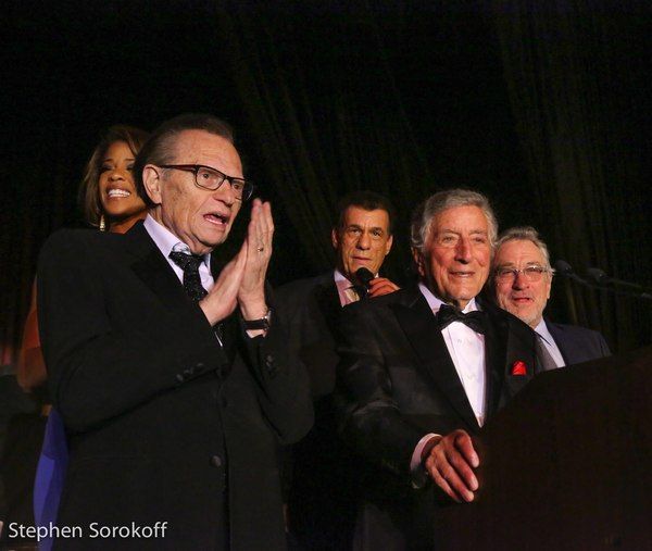 Larry King, Dean Friars, Tony Bennett, Robert De Niro Photo