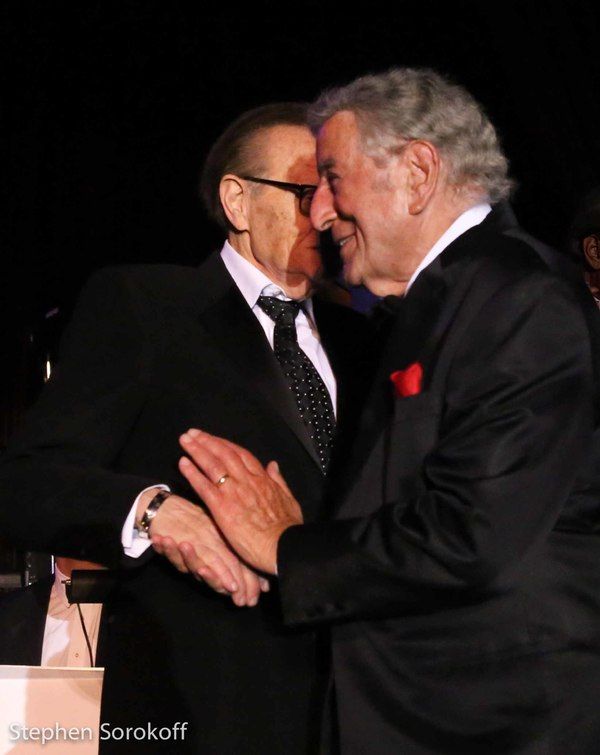 Larry King & Tony Bennett Photo