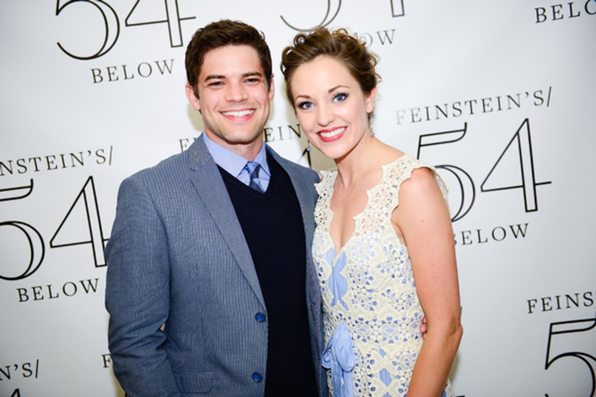 Jeremy Jordan, Laura Osnes at 
