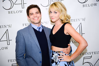 Jeremy Jordan and Ashley Spencer Photo