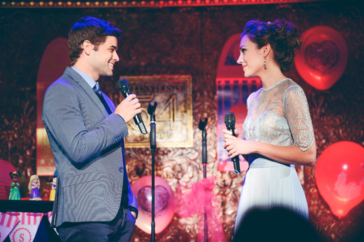 Jeremy Jordan, Laura Osnes at 