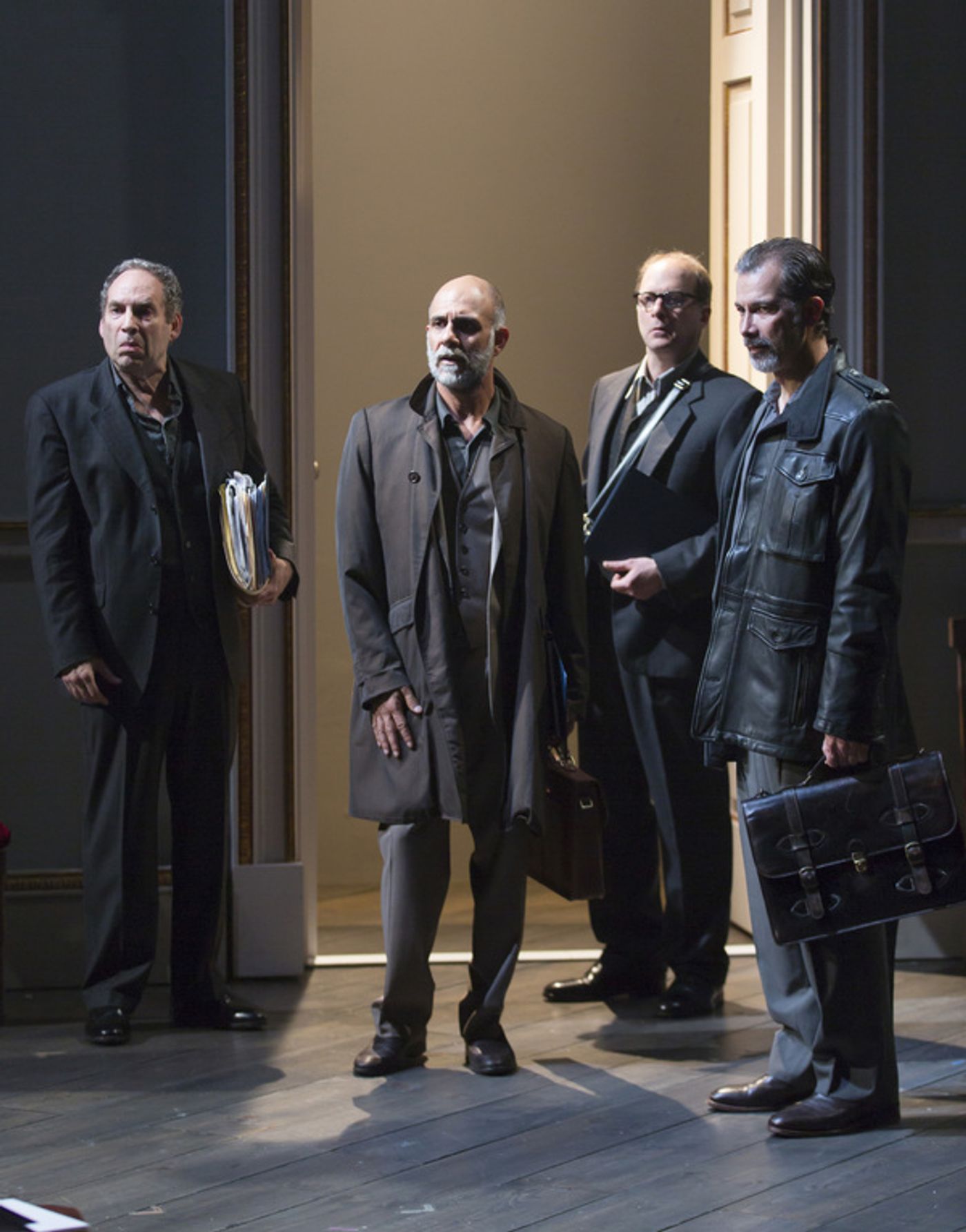 Photo Flash: First Look at Jennifer Ehle & Jefferson Mays in Lincoln Center Theater's OSLO  Image