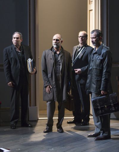 Daniel Oreskes, Anthony Azizi, Daniel Jenkins, Dariush Kashani Photo