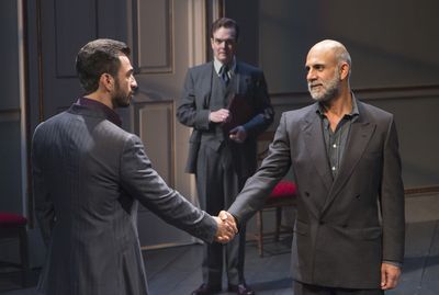 Michael Aronov, Anthony Azizi, Jefferson Mays Photo