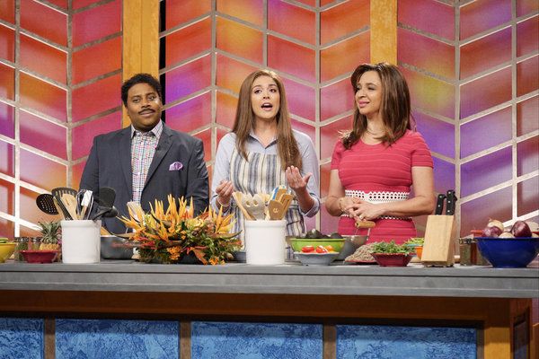 MAYA & MARTY -- Episode 104 -- Pictured: (l-r) Kenan Thompson as Don Ramirez, Cecily  Photo