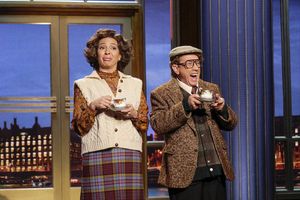 MAYA & MARTY -- Episode 104 -- Pictured: (l-r) Maya Rudolph as Gertie Biscuits, Marti Photo