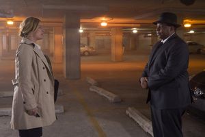 MAYA & MARTY -- Episode 104 -- Pictured: (l-r) Ana Gasteyer as Dana, Kenan Thompson d Photo