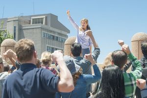 MAYA & MARTY -- Episode 104 -- Pictured:  Ana Gasteyer as Dana during the "Everyone P Photo