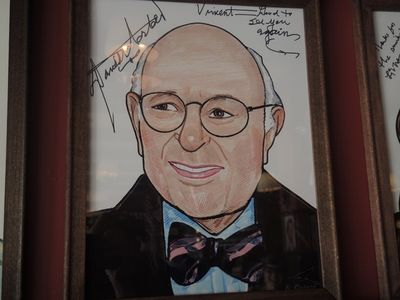 Sardi's portrait of Donald C. Farber Photo