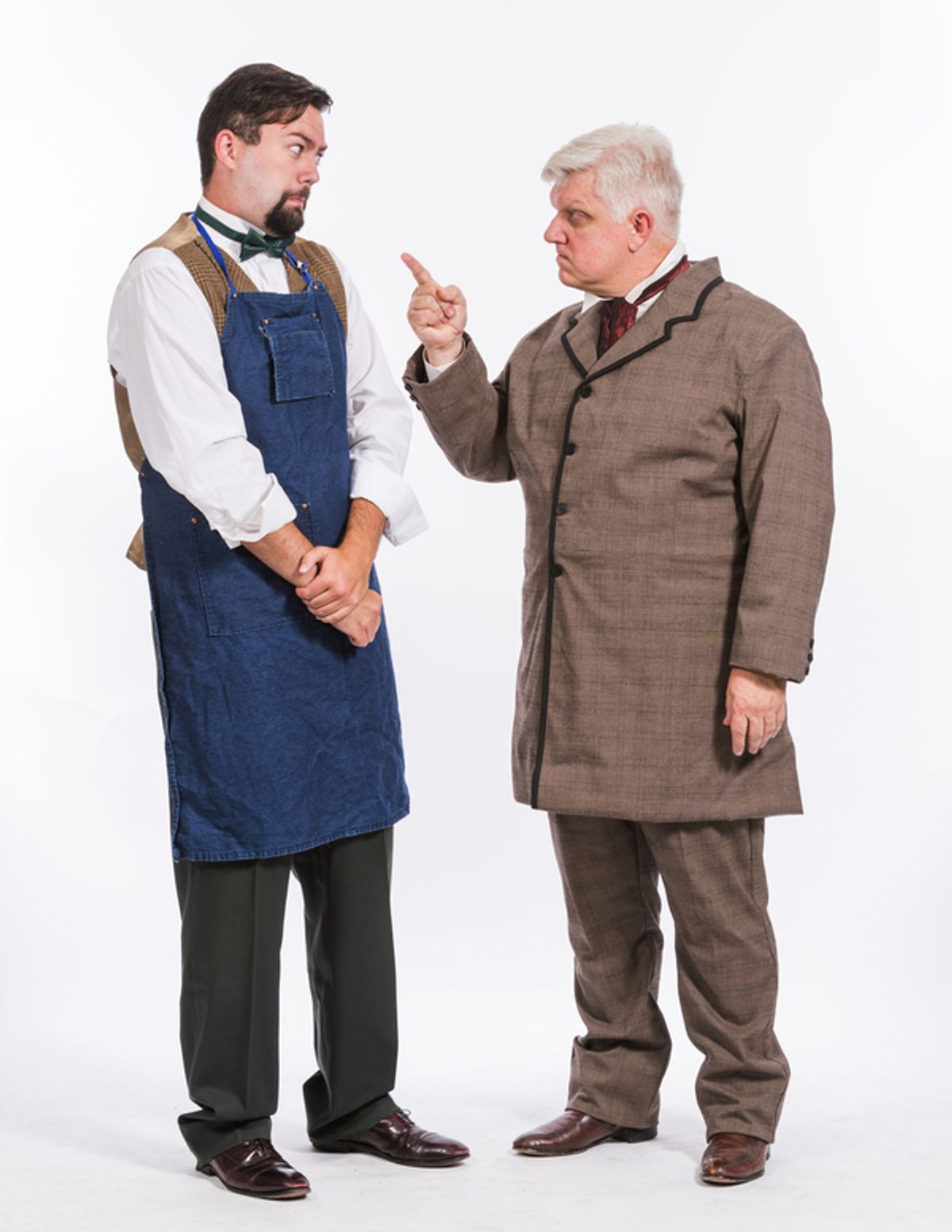 Hayden Evans and James West at 