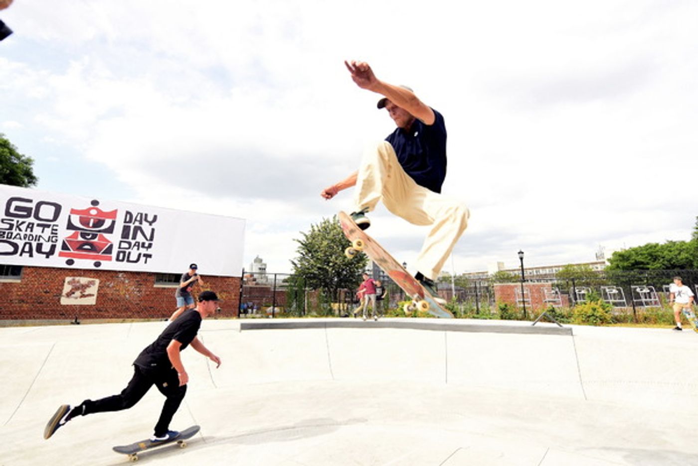 Photo Flash: NYC Parks and NikeSB Celebrate New McCarren Skatepark Photo Flash: NYC Parks and NikeSB Celebrate New McCarren Skatepark Image