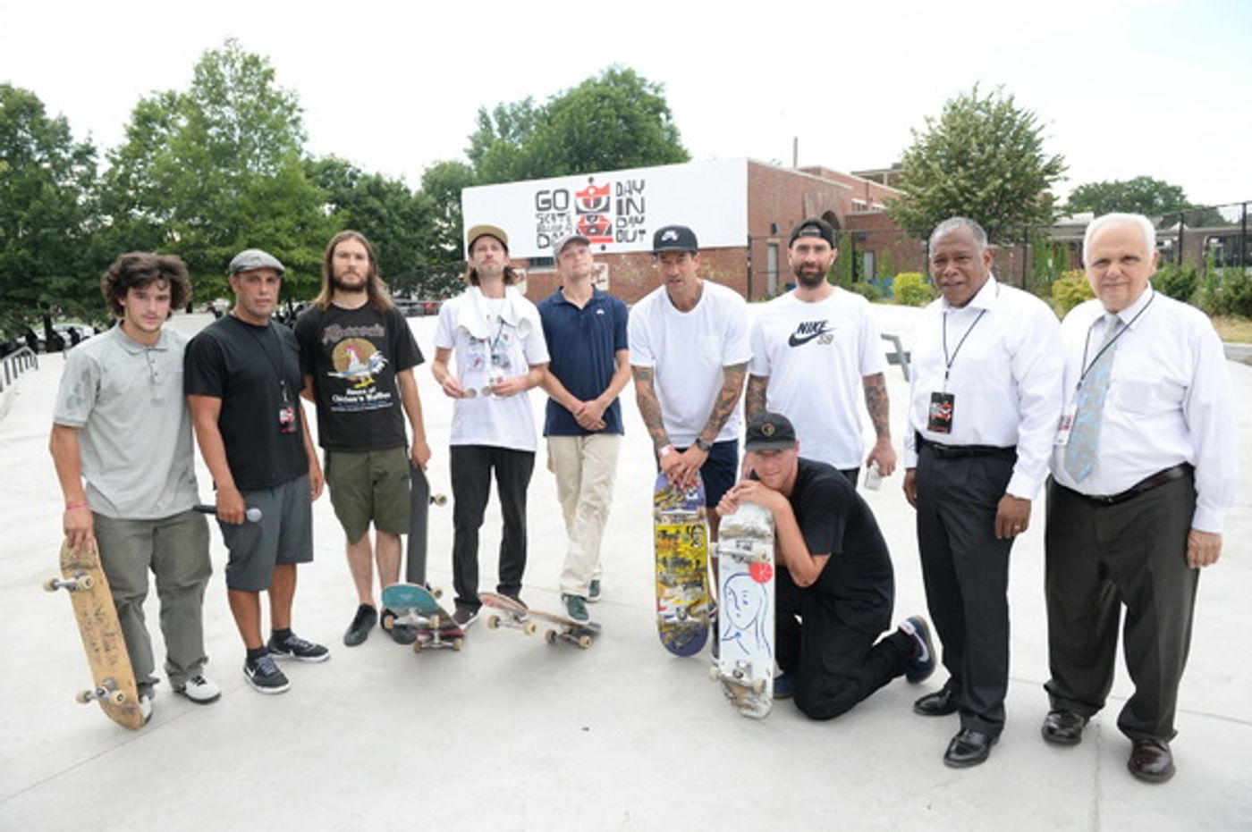 Photo Flash: NYC Parks and NikeSB Celebrate New McCarren Skatepark Photo Flash: NYC Parks and NikeSB Celebrate New McCarren Skatepark Image