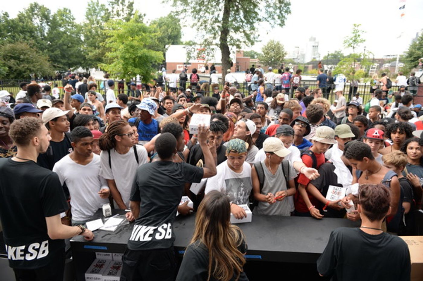 Photo Flash: NYC Parks and NikeSB Celebrate New McCarren Skatepark Photo Flash: NYC Parks and NikeSB Celebrate New McCarren Skatepark Image