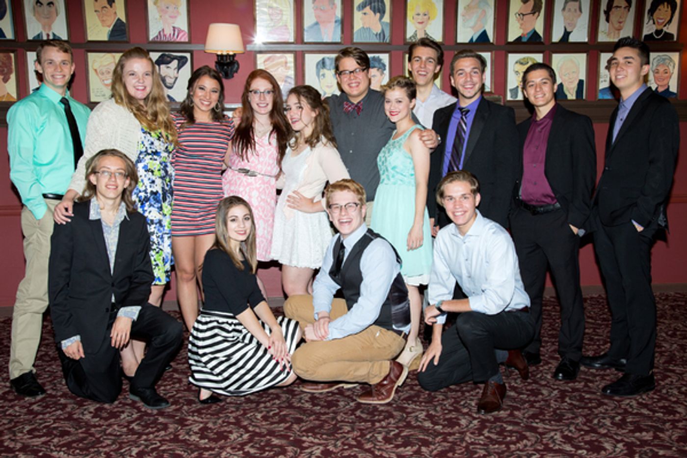 Photo Coverage: The Jimmy Awards Finalists Take Break at Sardi's!  Image