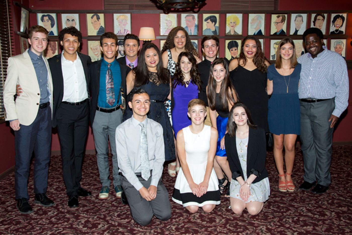Photo Coverage: The Jimmy Awards Finalists Take Break at Sardi's!  Image