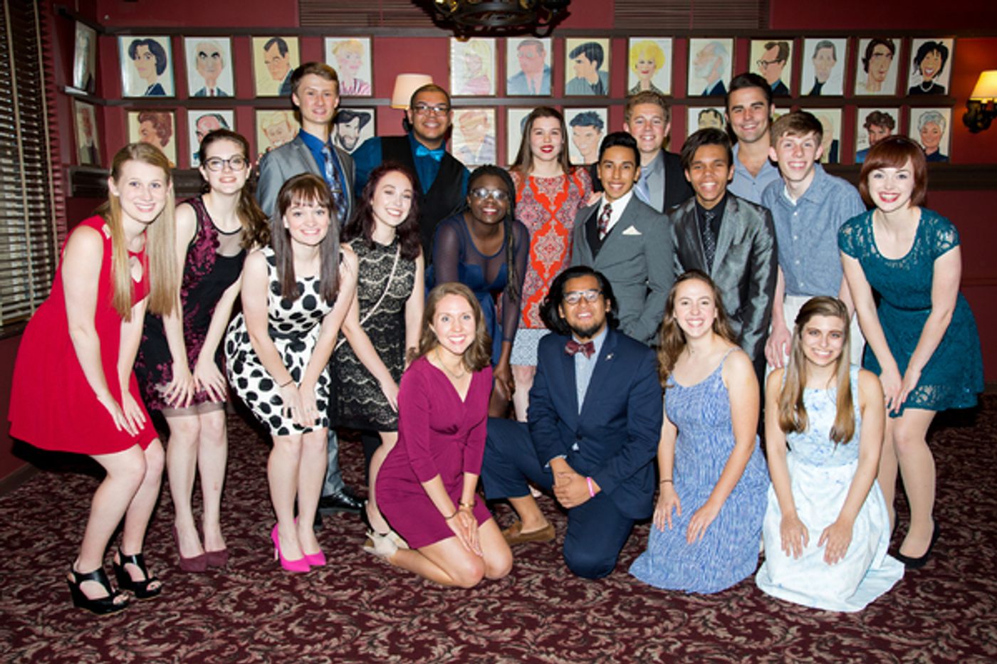 Photo Coverage: The Jimmy Awards Finalists Take Break at Sardi's!  Image