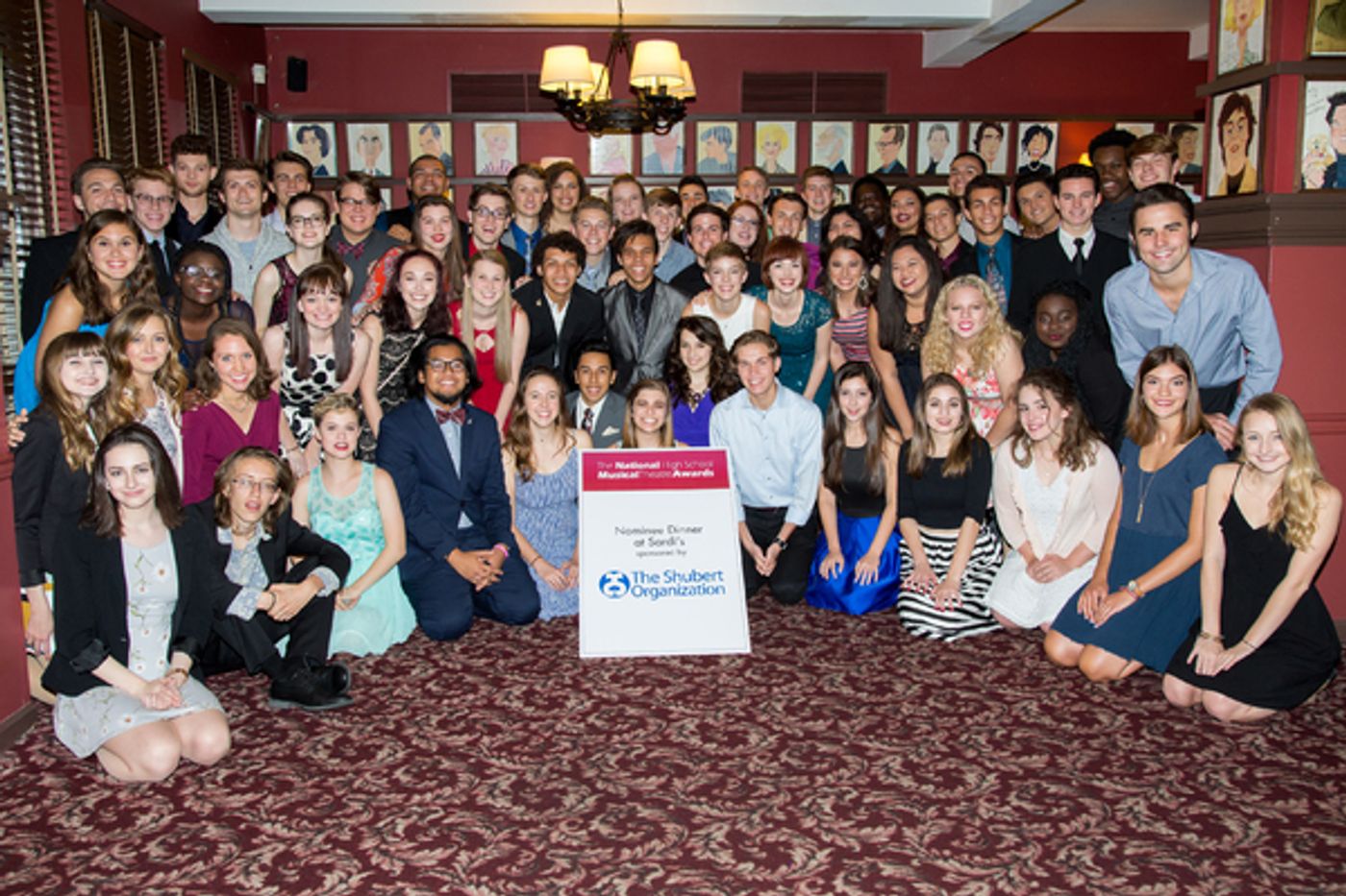 Photo Coverage: The Jimmy Awards Finalists Take Break at Sardi's!  Image