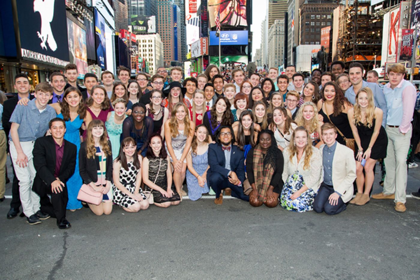 Photo Coverage: The Jimmy Awards Finalists Take Break at Sardi's!  Image