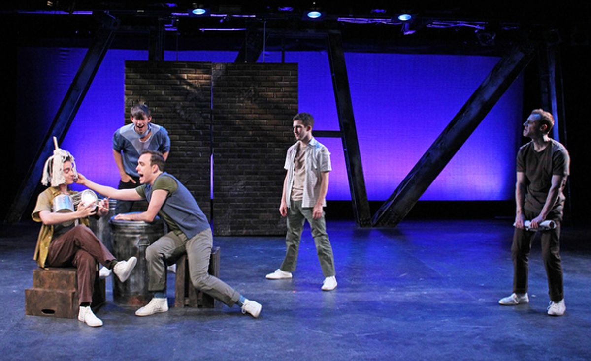 Richard Westfahl, Logan Mortier, James Spencer Dean, Drew Carr and Ezekiel Edmonds at 