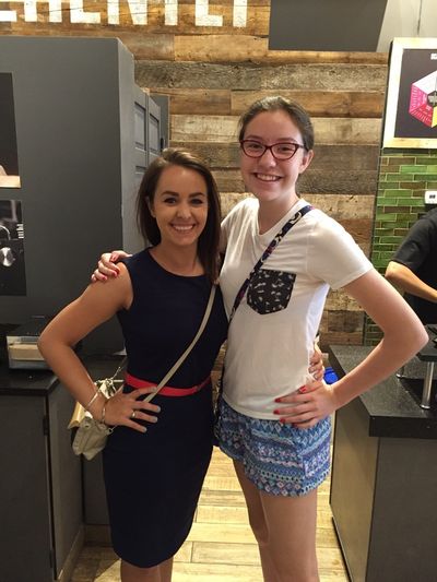 Leah Diaz and I Photo