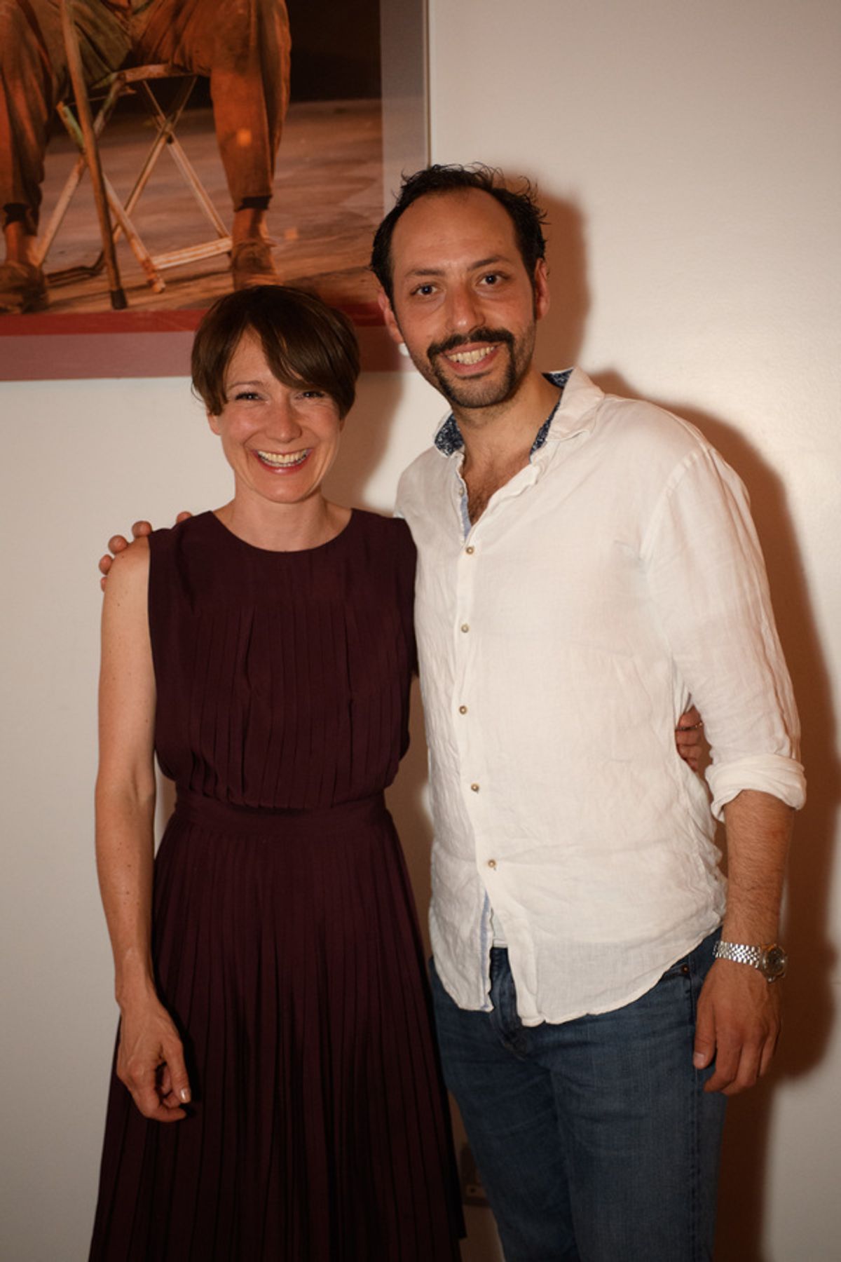 Polly Frame, Philip Arditti at 