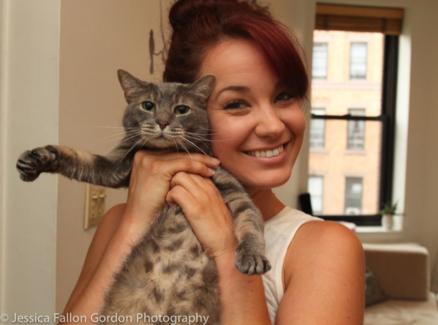 BWW Exclusive: TAILS OF BROADWAY- Meet Sierra Boggess' Broadway Kitties- Celie & Olivia!  Image