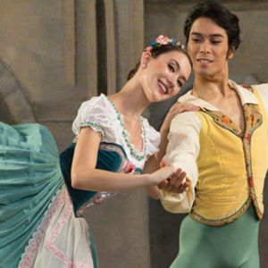 Coppelia: Allyssa Bross & Kenta Shimizu Photo by Reed Hutchinson Photo