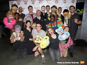 Rod (played by Ben Durocher) , Joel Grey and Ricky (played by Jason Jacoby) with the cast @ BroadwayWorld Rod (played by Ben Durocher) , Joel Grey and Ricky (played by Jason Jacoby) with the Photo