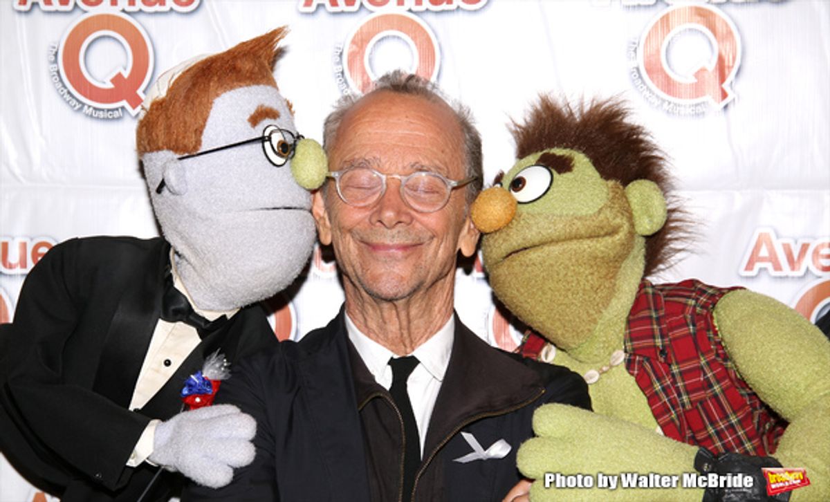 Rod (played by Ben Durocher) , Joel Grey and Ricky (played by Jason Jacoby)  at 