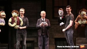 Ricky (played by Jason Jacoby) and Rod (played by Ben Durocher) renew vows with Joel Grey and cast @ BroadwayWorld Ricky (played by Jason Jacoby) and Rod (played by Ben Durocher) renew vows with Joel Photo