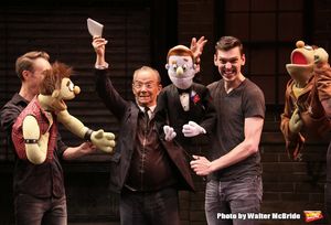 Ricky (played by Jason Jacoby) and Rod (played by Ben Durocher) renew vows with Joel Grey and cast @ BroadwayWorld Ricky (played by Jason Jacoby) and Rod (played by Ben Durocher) renew vows with Joel Photo
