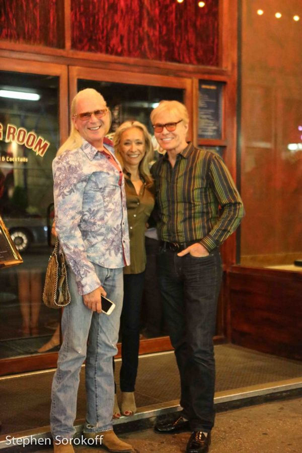 Ron Abel, Eda Sorokoff, Chuck Steffan at 