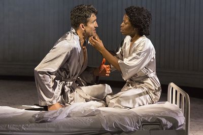 Jonathan Cake as Macbeth and Marsha Stephanie Blake as Lady Macbeth Photo
