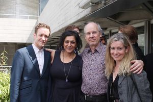 Jack Colgrave Hirst, Meera Syal, John Caird, Emma Fielding Photo